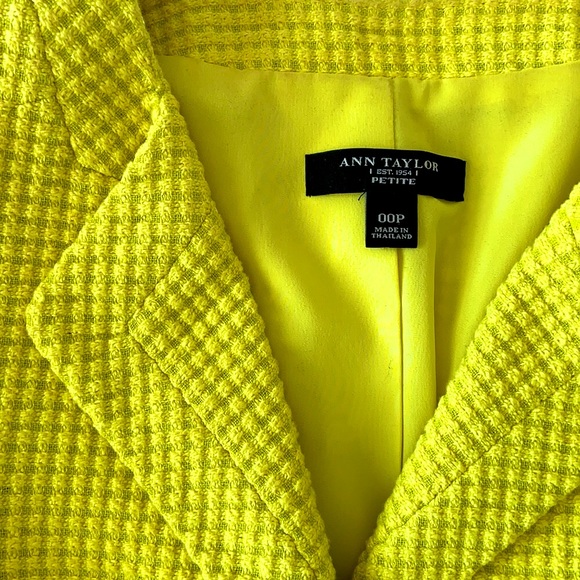 Ann Taylor Spring Bright Blazer - Picture 2 of 3